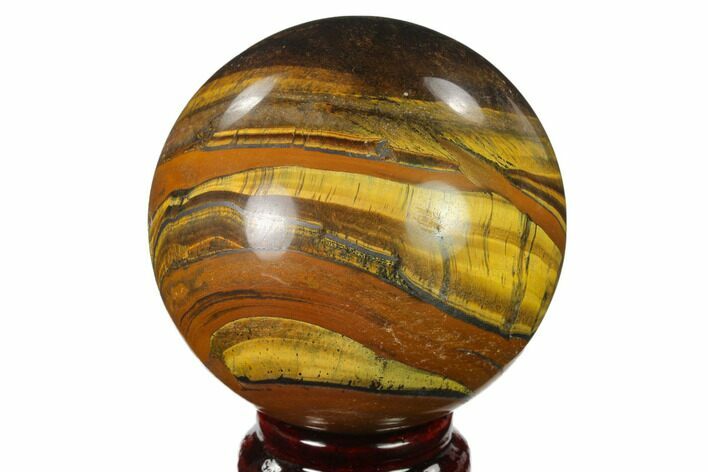 Polished Tiger's Eye Sphere #143264